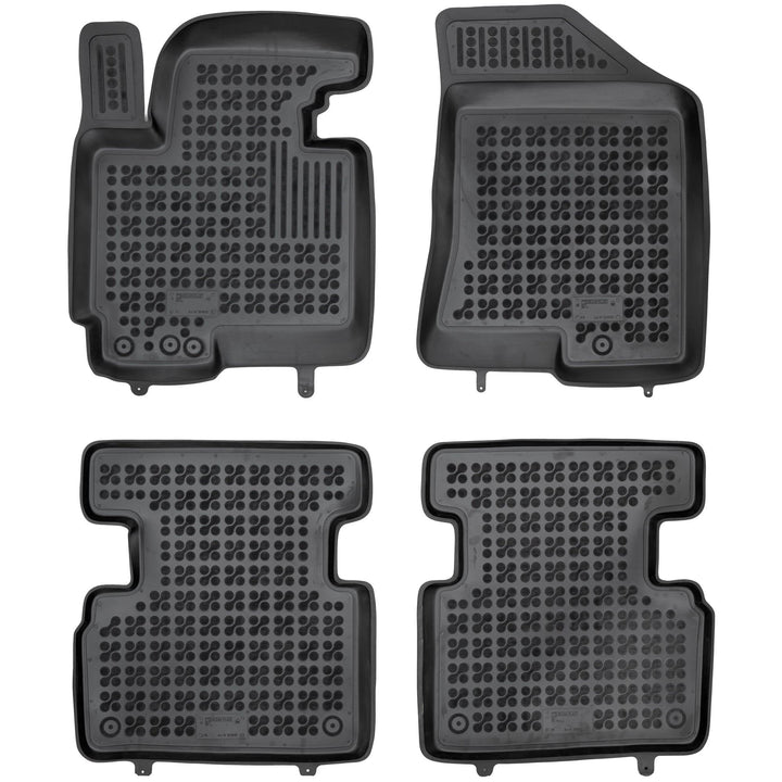 SMK Auto fussmatten gummimatten passt für Kia Sportage III 2010-2015 fussmatten Auto für alle Jahres