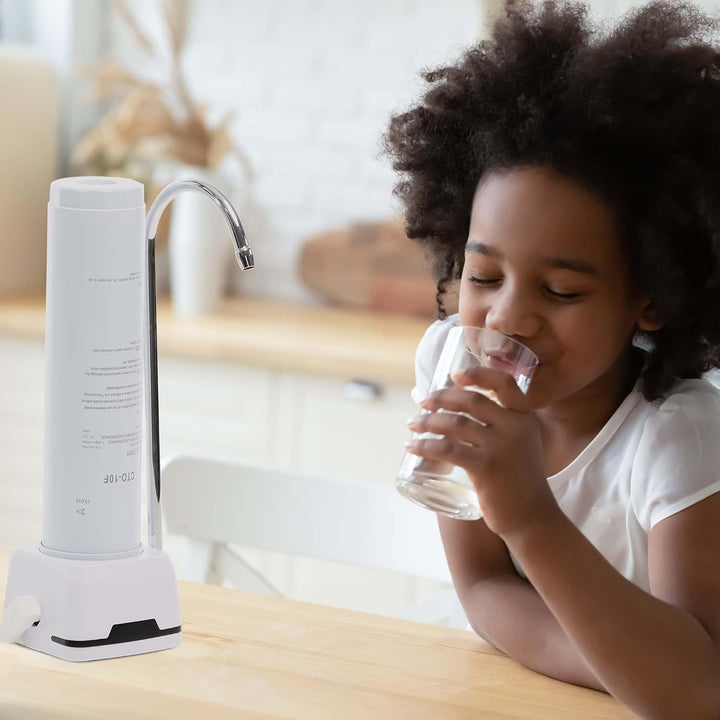 Naturewater NW-1-CTO 1 Stufen Counter Top Wasserfilter, 5 µ, Aktivkohle Block Filtereinsatz, Kartusc