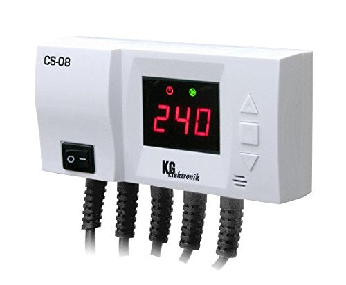 KG Elektronik - CS-08 Heizkreis- und Warmwasser/Pufferspiecher Regelung