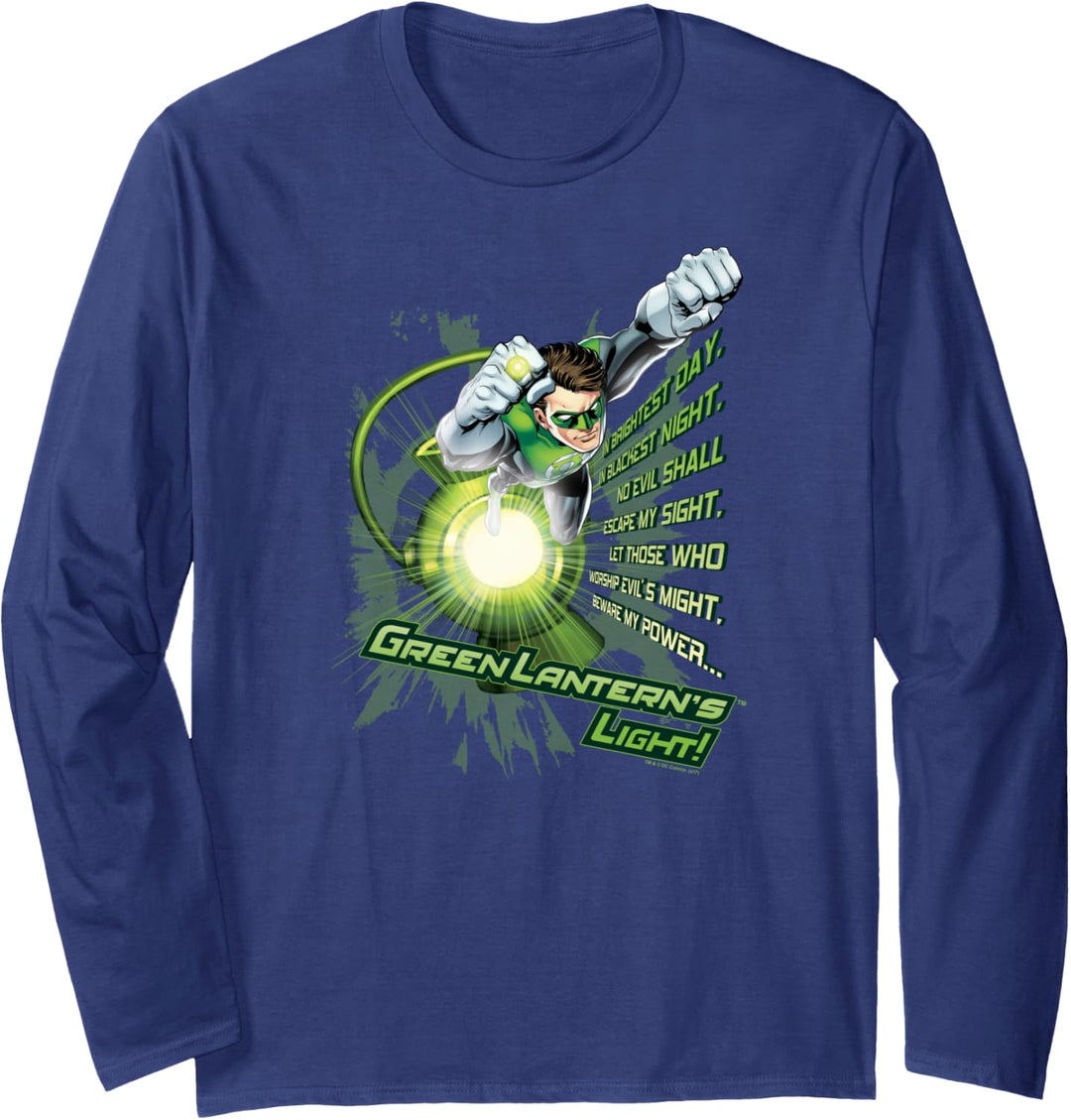Green Lantern Flying Oath Langarmshirt