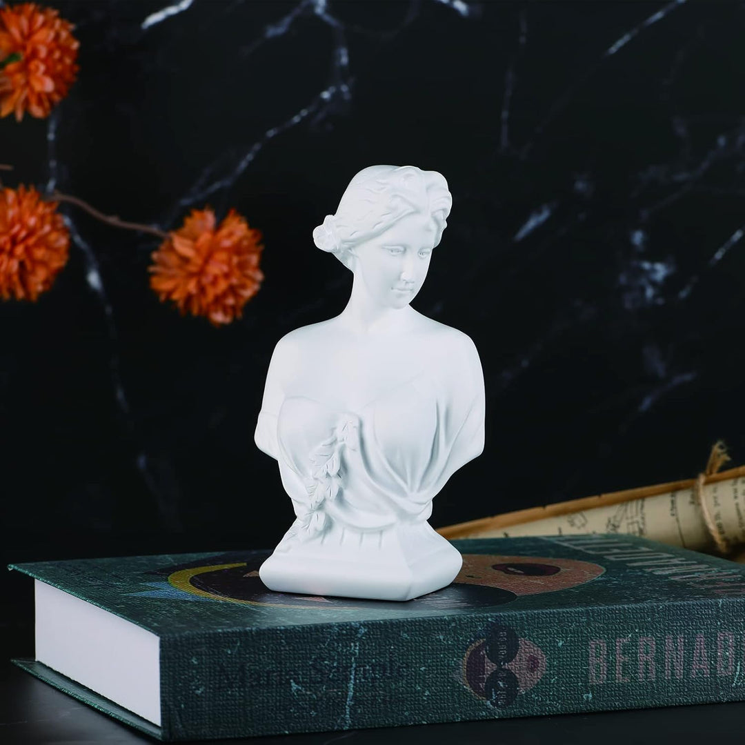 DOVDOV Griechische Göttin Dekoration, Junge Venusbüste, Klassische römische Büste, griechische Mytho