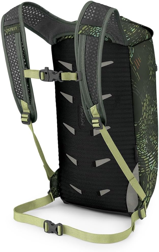 Osprey Unisex Daylite Cinch Pack Backpack (1er Pack) Einheitsgrösse Rattan Print/Rocky Brook, Einhei