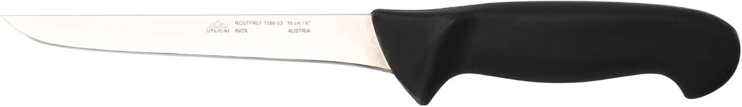 STUBAI Ausbeinmesser | 160 mm | Ausbeinmesser aus Edelstahl, rostfrei, spülmaschinenfest klassische