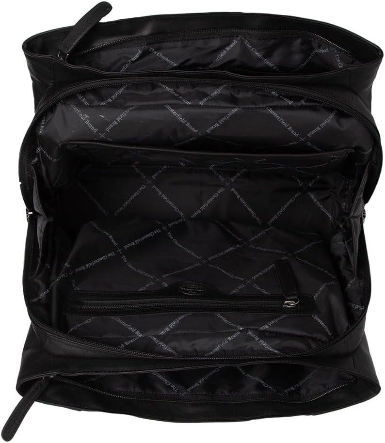 The Chesterfield Brand Passau - Henkeltasche 37 cm Schwarz Einheitsgrösse, Schwarz Einheitsgrösse