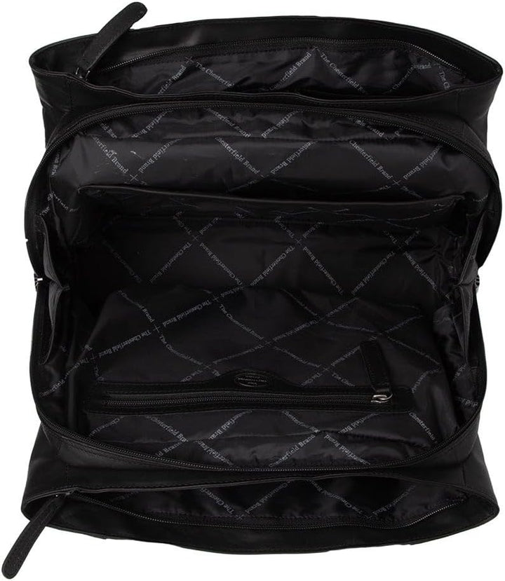 The Chesterfield Brand Passau - Henkeltasche 37 cm Schwarz Einheitsgrösse, Schwarz Einheitsgrösse
