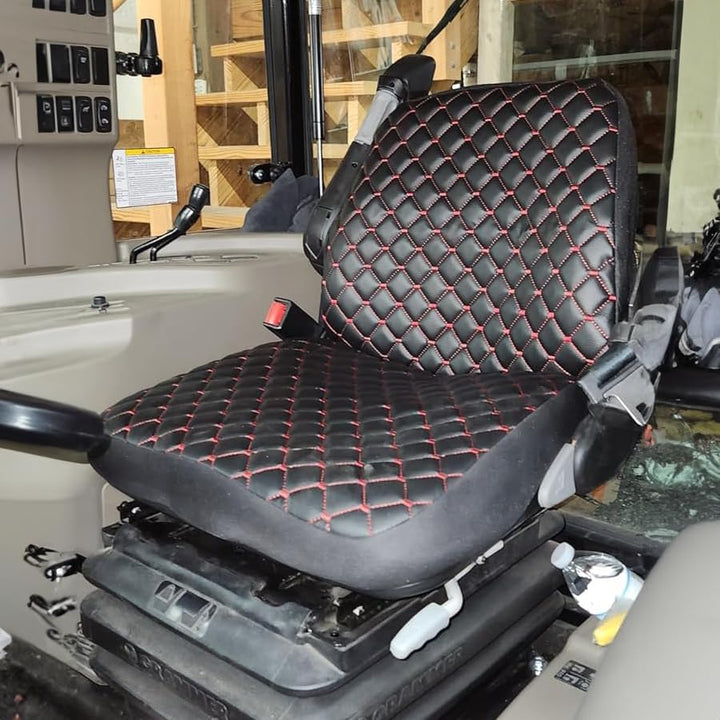 Binbir Trend Strapazierfähiger Traktorsitzbezug für Schrank-Traktoren ohne Kopfstütze, Gabelstaplers
