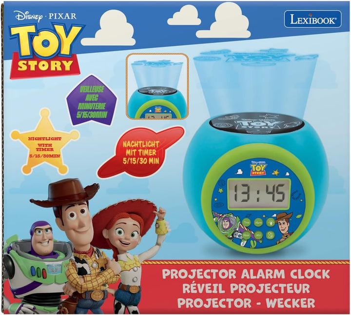 Lexibook, Projektor-Wecker Toy Story mit Timer, RL977TSLXB