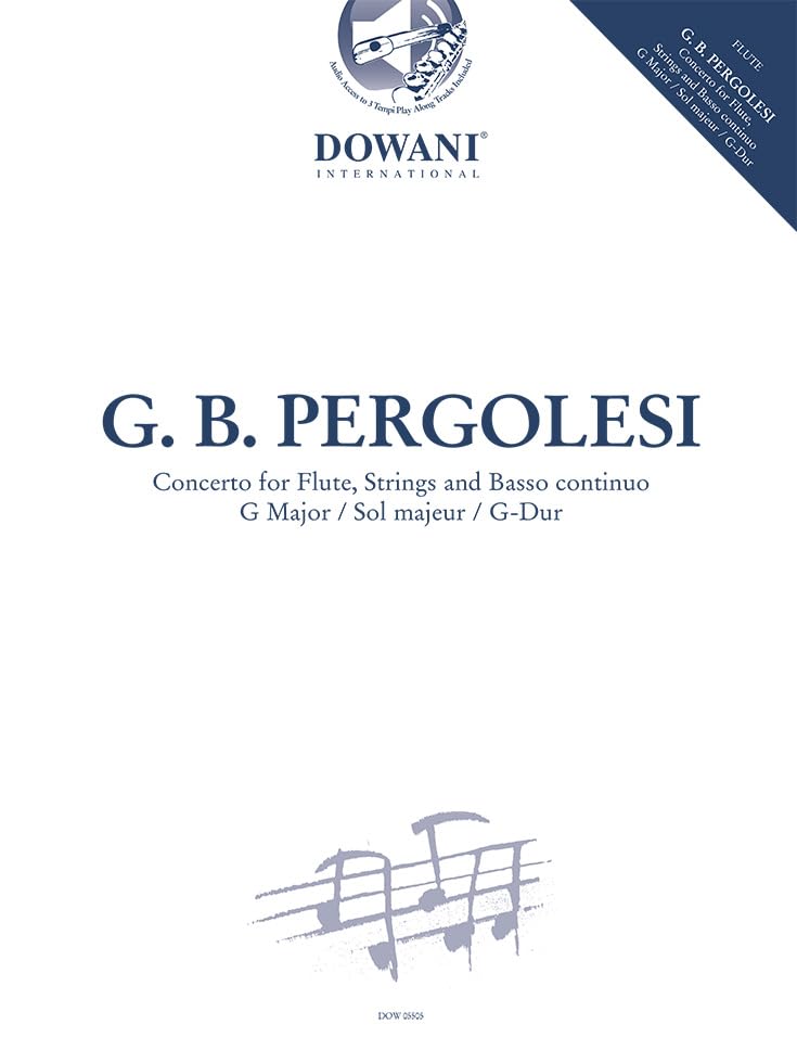 Concerto for Flute, Strings and Basso Continuo. Enthält Einzelstimme und Online-Audio, Taschenbuch