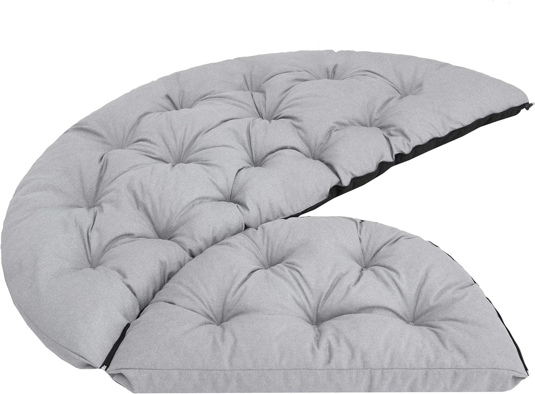 Bjird Hängesessel Kissen, Polster, Auflage für Polyrattan & Rattan Hängeschaukel, Sitzauflage für Hä