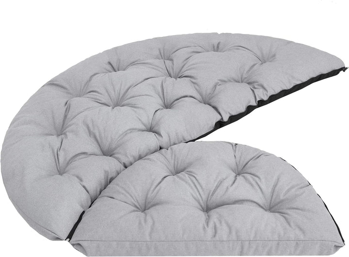 Bjird Hängesessel Kissen, Polster, Auflage für Polyrattan & Rattan Hängeschaukel, Sitzauflage für Hä