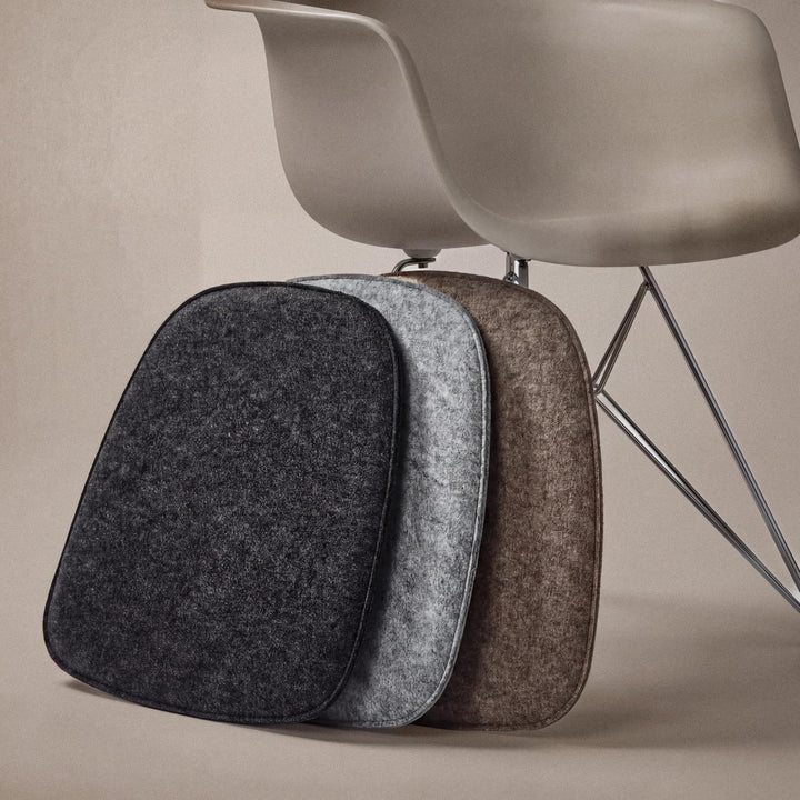 Sitzkissen Filz Eckig aus Wollfilz - Made in Germany - Stuhlkissen mit Wolle für EIN angenehmes Sitz