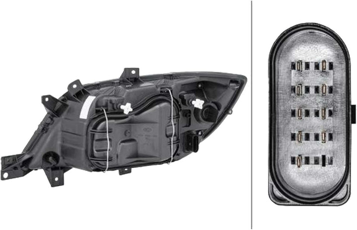 HELLA 1EH 246 047-021 Halogen-Hauptscheinwerfer - rechts - für u.a. Mercedes-Benz Sprinter 3-T Chass