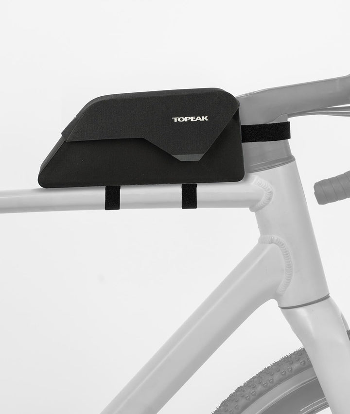Topeak TopLoader DryShell wasserdichte Fahrradtasche mit Magnetverschluss, schwarz
