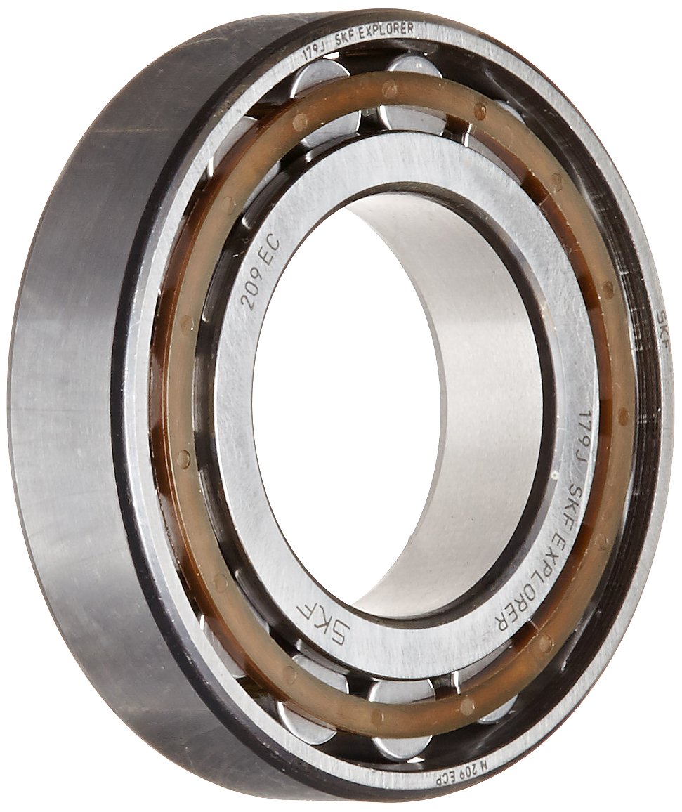 SKF Radialrollenlager, Zylinderform, 45 ID, Stahl