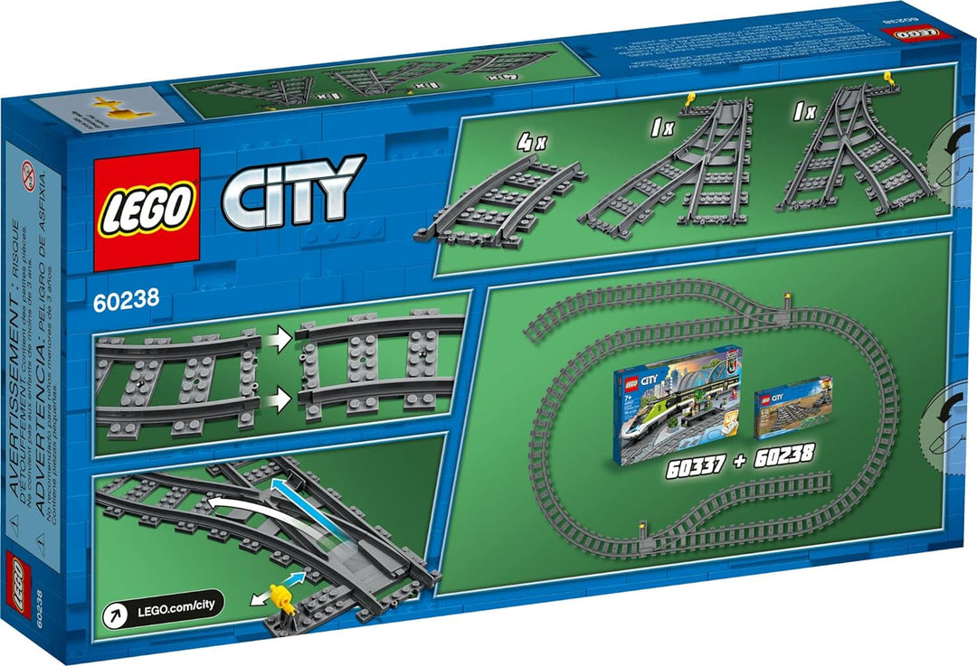 LEGO City 60238 - Weichen (8 Teile) - 2018