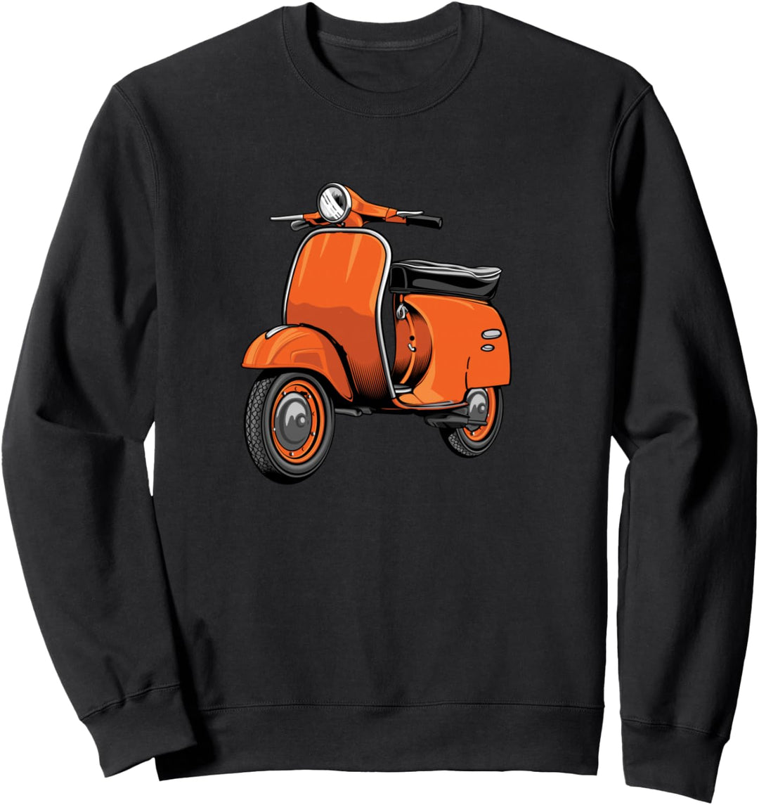 Motorroller Mofa Moped Scooter Rollerfahrer - Roller Sweatshirt