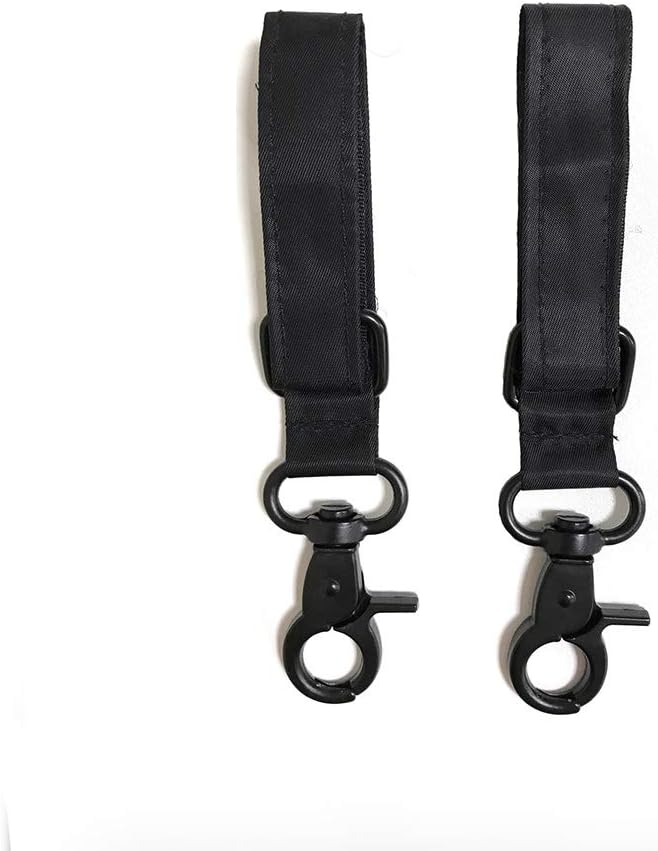 Elodie Details Wickeltaschen Soft Shell mit Schnallen und Wickelunterlage L Brilliant Black, L Brill
