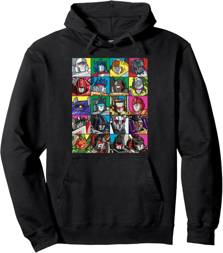 TRANSFORMERS Transformer Squares Pullover Hoodie