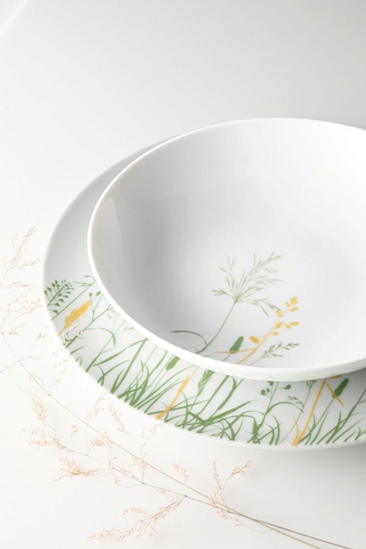 Seltmann Weiden [DL] Liberty Suppenteller rund 21 cm rund Meadow Grasses Green [RAB] [SP] UVP: 26,50