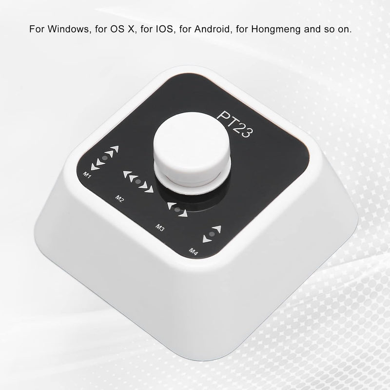 Bluetooth Page Turner Pedal, Wiederaufladbares USB Fusspedal für Kabellose Notenblätter, Vier Seiten