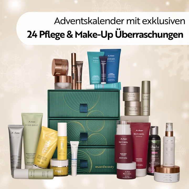 M. Asam PREMIUM Adventskalender 2025 – Adventskalender im Wert von 516€, mit 24 Beauty-Überraschunge
