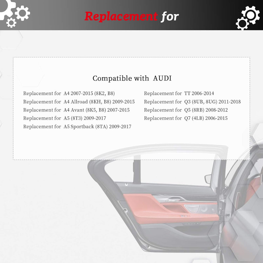 Türschloss Hinten Links, OTUAYAUTO Schloss Stellmotor mit Zentralverriegelung für A3 A4 A6 A8 4F0839