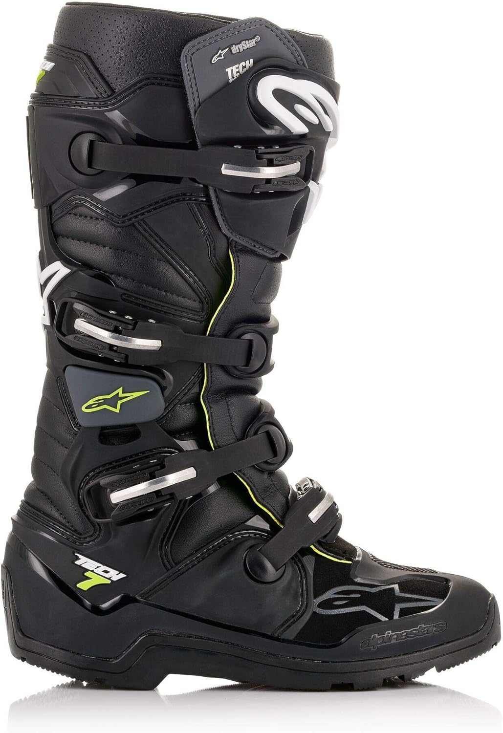 Alpinestars Herren Boots Tech 7 Enduro Drystar Stiefel 40.5 EU Mehrfarbig, 40.5 EU Mehrfarbig