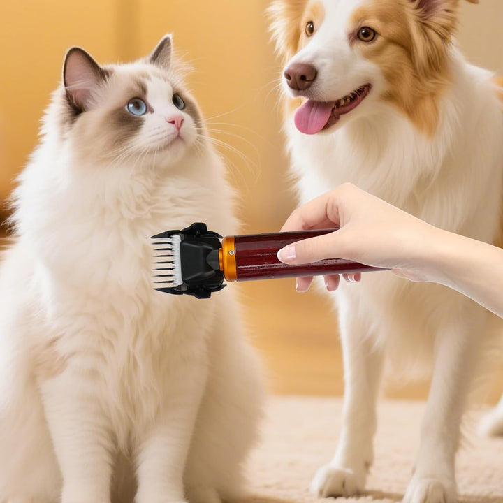 Hundeschermaschine 55W Elektrische Tierpflegeschermaschine, Anti-Langhaarverstopfung – Elektrischer