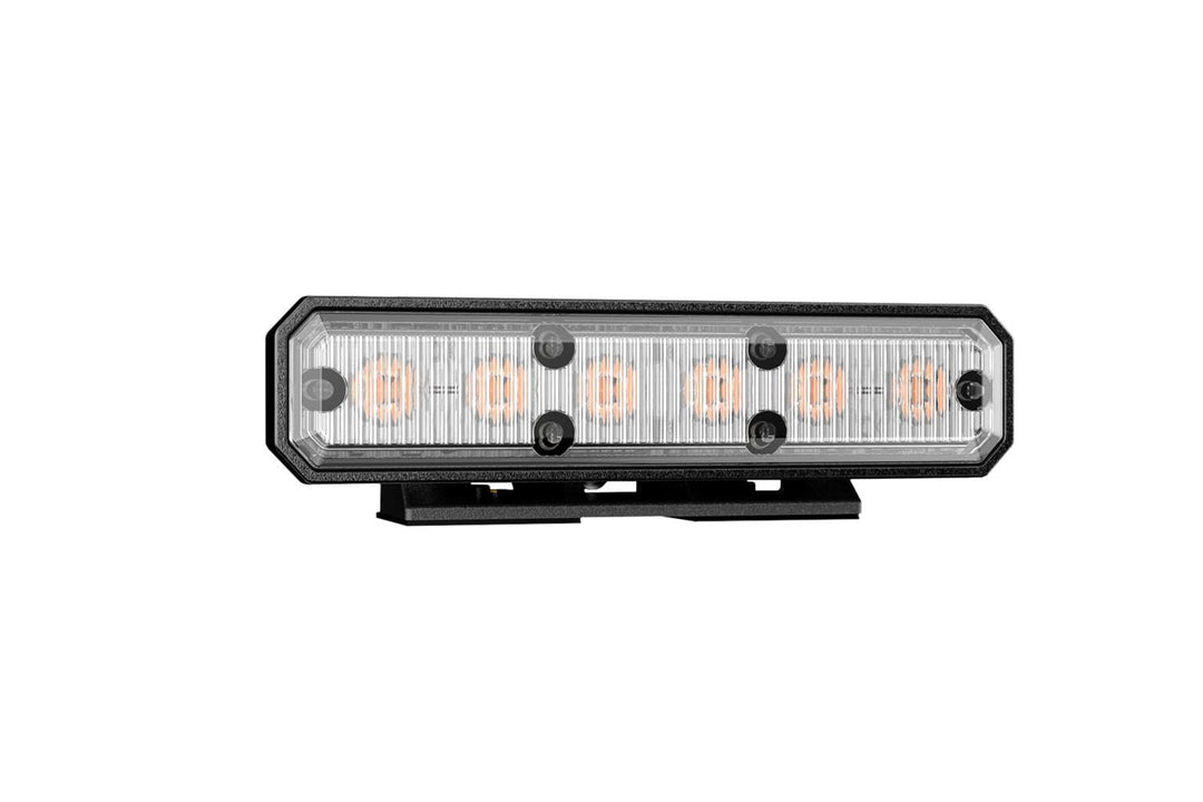 HELLA 2XD 018 160-101 LED-Blitz-Kennleuchte - BST 2.0-12/24V - gelb (Amber) - Bügel Lichtfare: gelb