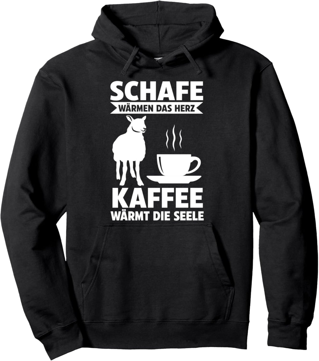 Schaf Kaffee Bauer Landwirt Schäfer Hirte Bauer Schafe Pullover Hoodie