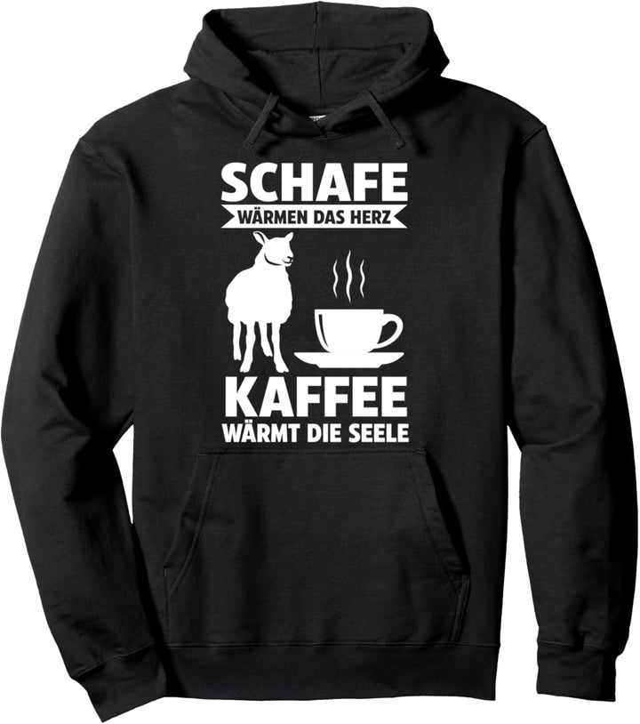 Schaf Kaffee Bauer Landwirt Schäfer Hirte Bauer Schafe Pullover Hoodie