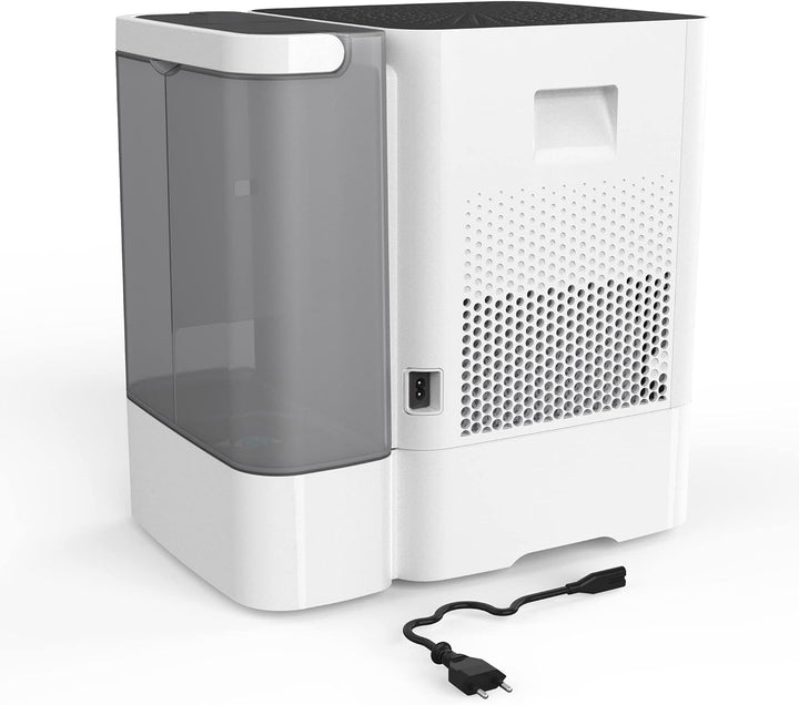 BONECO Luftbefeuchter W300 I abnehmbarer 12L Wassertank I für Räume bis 50 m² I sehr leise mit 27dB