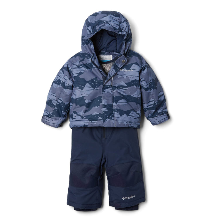 Columbia Buga Set für Kleinkinder, 6/12 Collegiate Navy Scrapscape Tonal, 6/12 Collegiate Navy Scrap