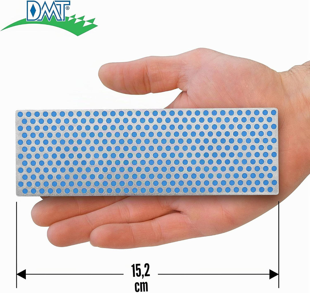 DMT Diamond Whetstone Wetzstein – grob mit Plastikbox, 15,2 cm / 6 Zoll, 1 Stück, W6CP, Grob