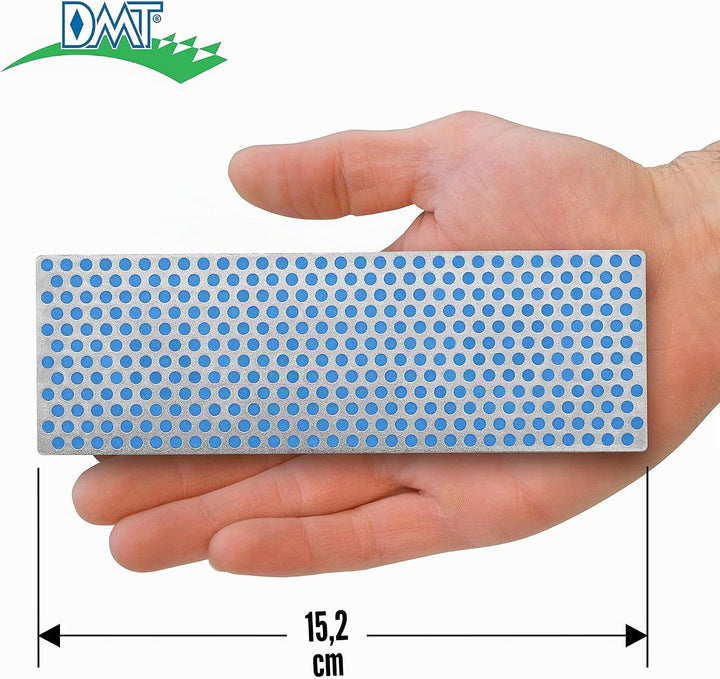 DMT Diamond Whetstone Wetzstein – grob mit Plastikbox, 15,2 cm / 6 Zoll, 1 Stück, W6CP, Grob