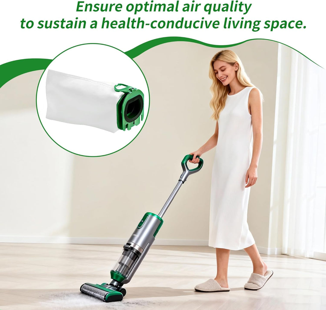 14 Stück Staubsaugerbeutel,Staubbeutel für Vorwerk Kobold VB100 FP 100 Premium Filtertüten mit 2 Mot
