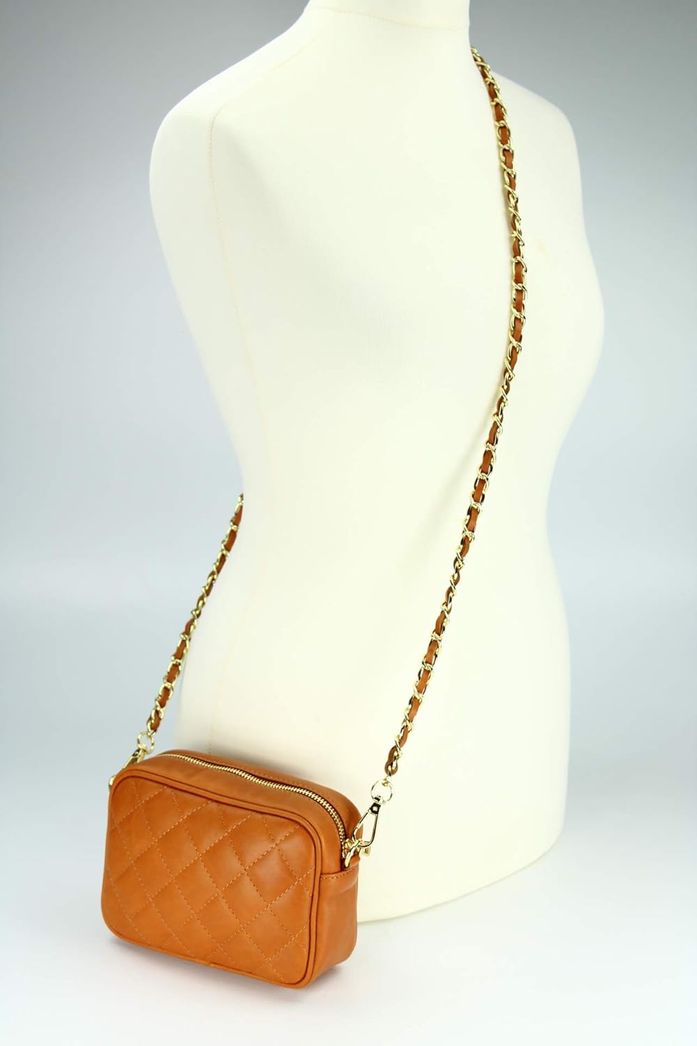 Belli italienische Echt Nappa Leder Abendtasche Damentasche kleine Umhängetasche zum Ausgehen gestep