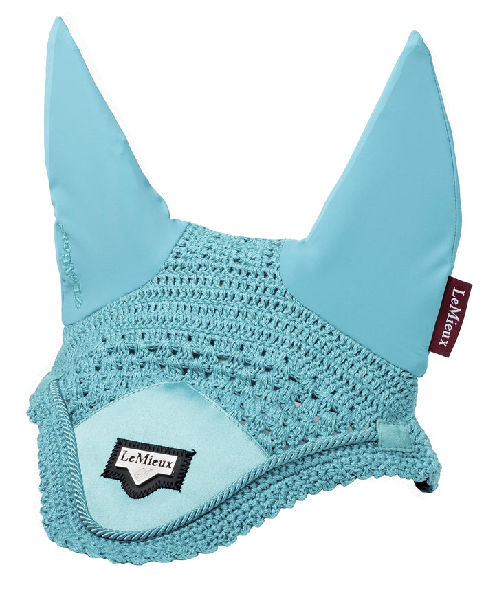 LeMieux Fliegenhaube Loire Satin in Azure, Grösse:XL, LeMieux:Azure Azure XL, Azure XL