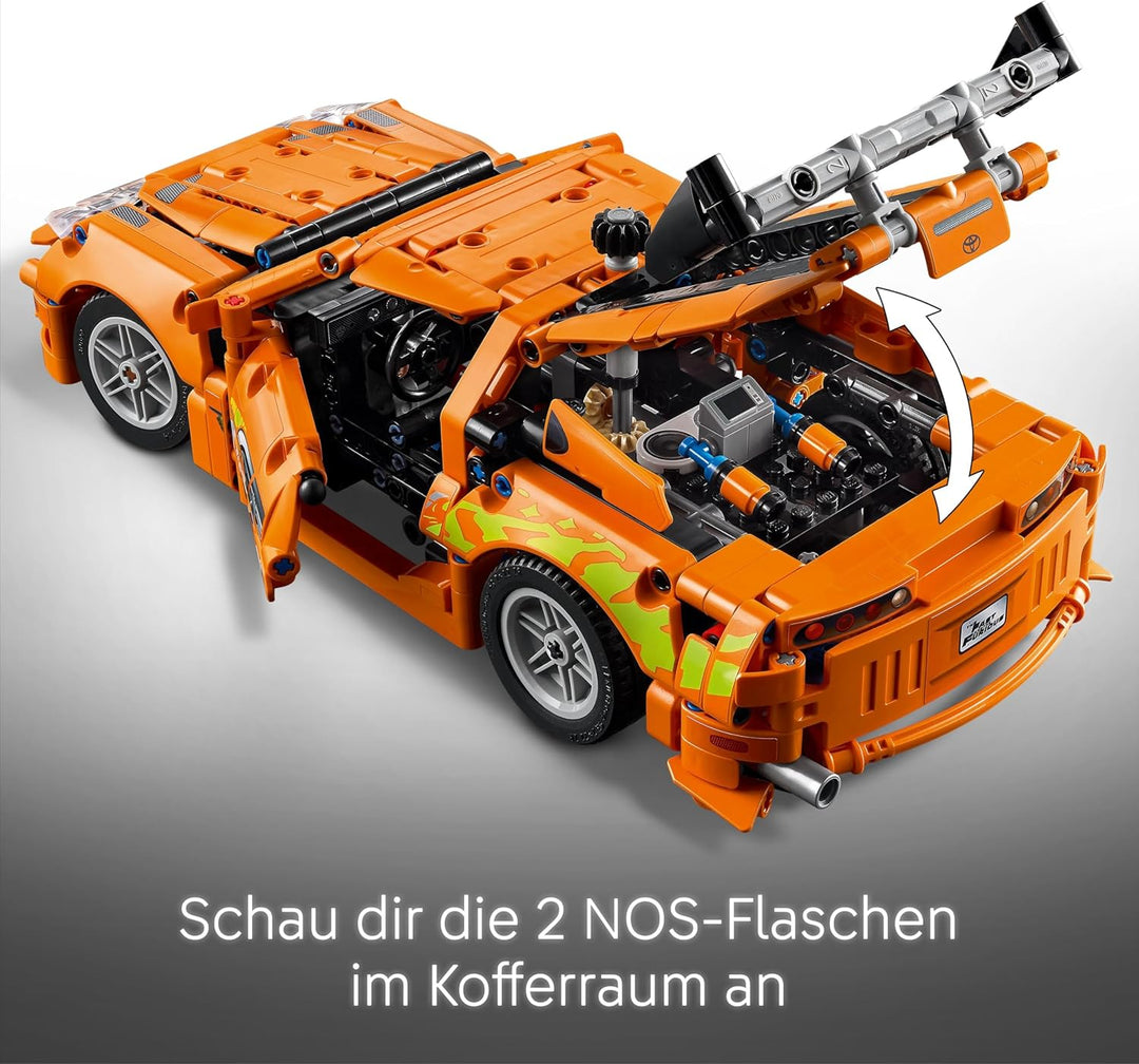 LEGO Technic Fast and Furious Toyota Supra MK4 - Spielzeug Auto - Mit 6-Zylinder-Motor & aufklappbar