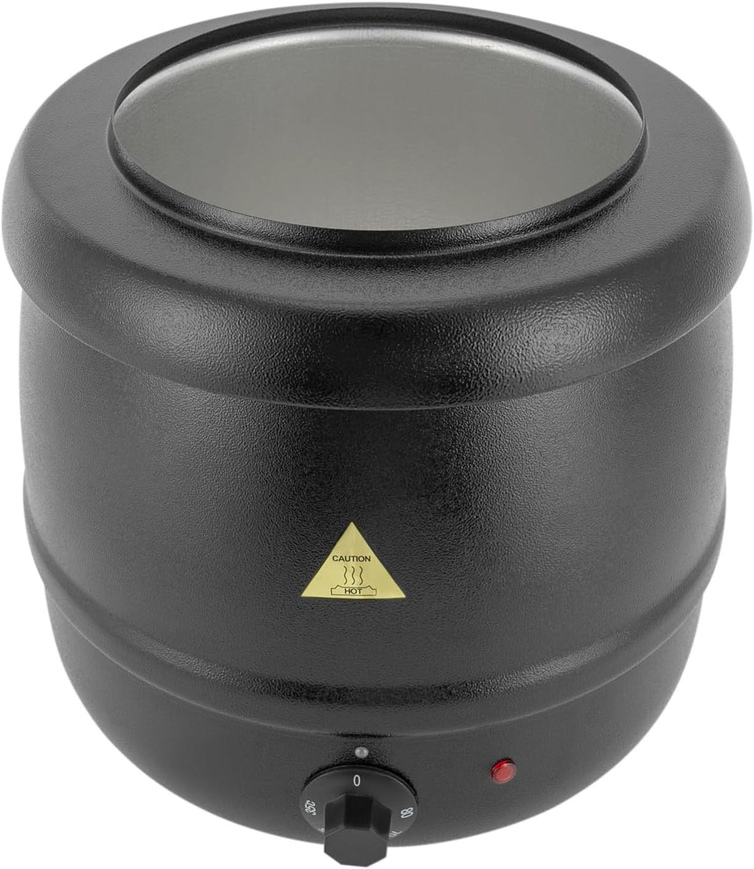 10L Elektrischer Kochtopf, Suppentopf, Gulaschkanone, 35-80°C Temperaturregelung, Wärmebehälter, mit