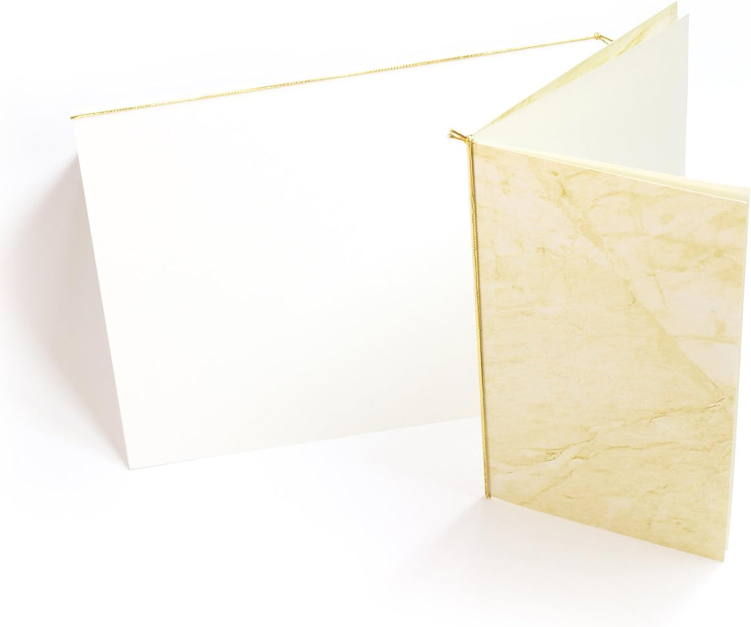 TATMOTIVE PREMIUM Metallic Gummibänder für Einladungskarten, 200 Stück - Gold, 200 Stück