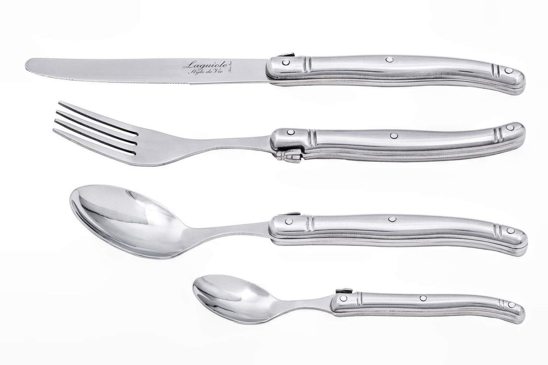 Laguiole Style de Vie Tafelbestek Couvert 24-delig RVS