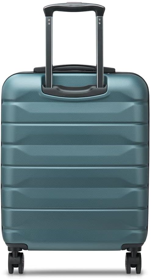 DELSEY PARIS Meteor Kabinenkoffer, schmal, 4 Doppelrollen, 55 cm, für Erwachsene, Unisex, Purpur-08