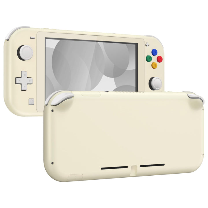 eXtremeRate Full Case Shell für Switch Lite Console, DIY-Ersatz Hülle Gehäuse & Tasten & Schutzfolie