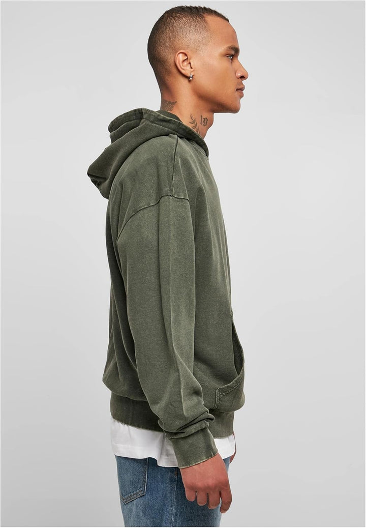 Urban Classics Herren Kapuzenpullover Small Embroidery Hoody, Oversized Passform, überschnittenen Sc