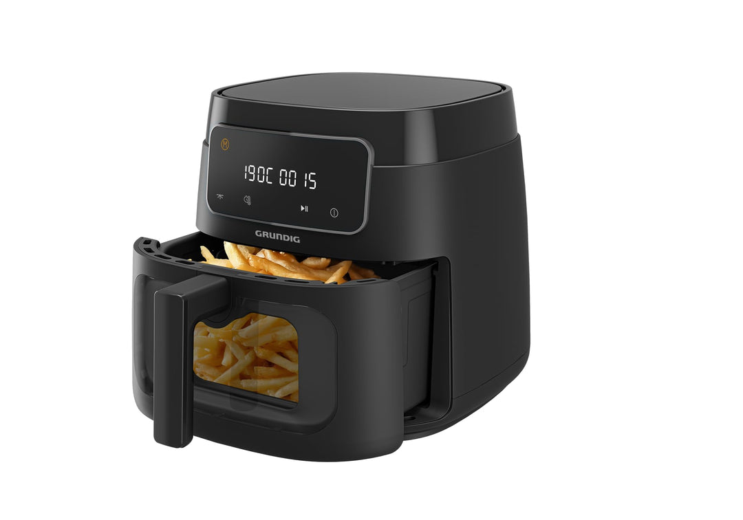 Grundig FRY 7320 Heissluftfritteuse, 7,6 l Kapazität, 1750 W, Touch-Display, grosses Sichtfenster, T