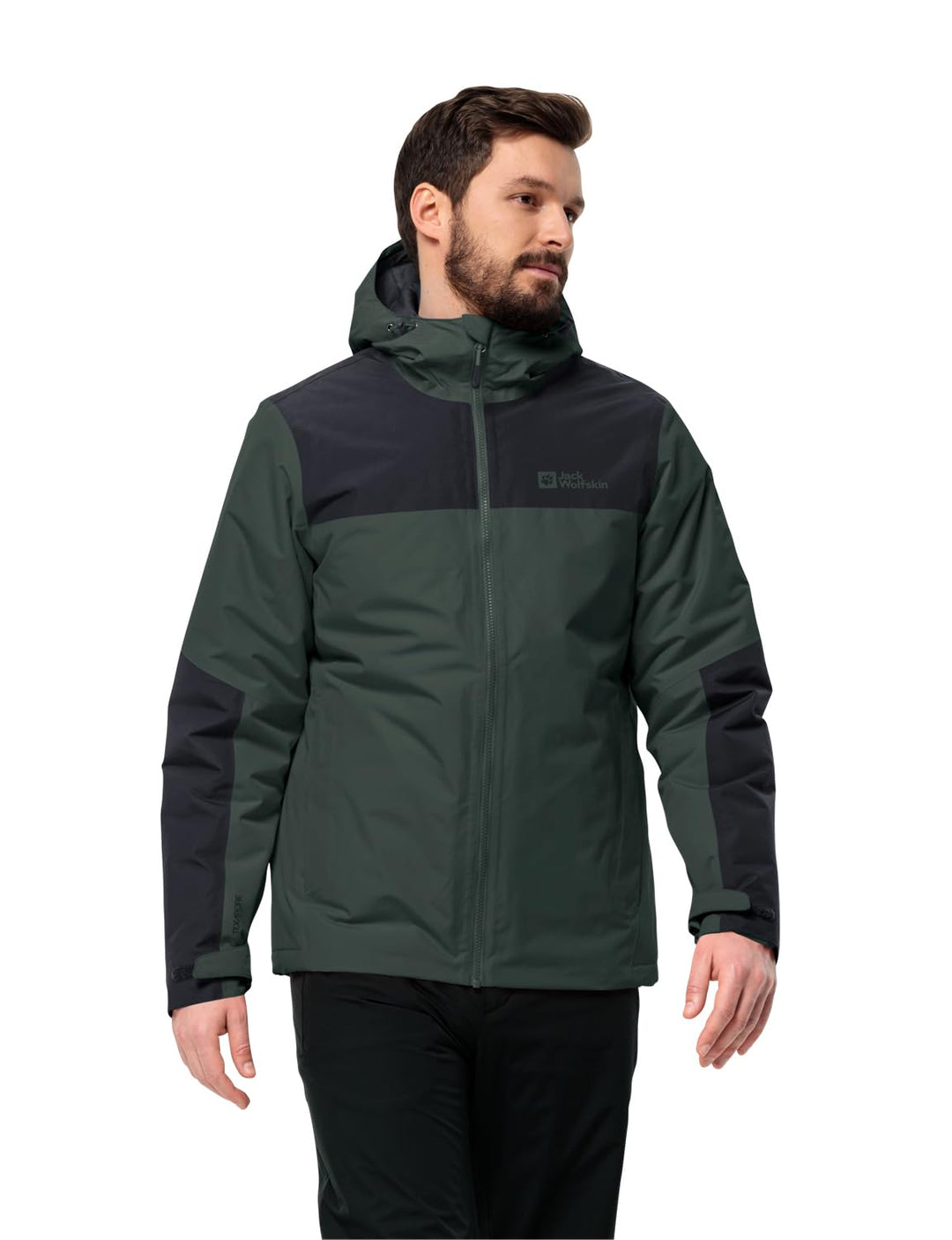 Jack Wolfskin Herren Jasper Ins Jkt M Jacket L black olive, L black olive