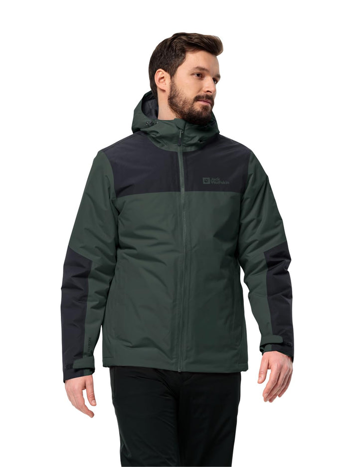 Jack Wolfskin Herren Jasper Ins Jkt M Jacket L black olive, L black olive
