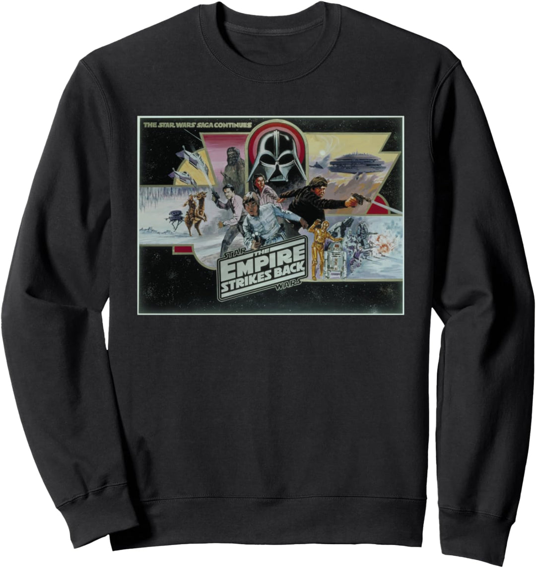 Star Wars The Empire Strikes Back Vintage Poster Saga Sweatshirt