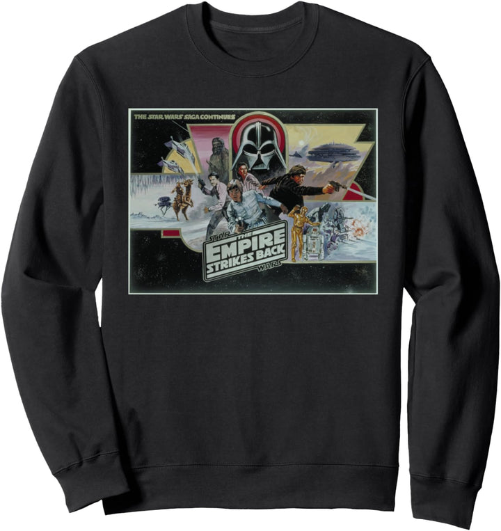 Star Wars The Empire Strikes Back Vintage Poster Saga Sweatshirt
